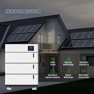 Home Use Smart Home <b>Energy</b> <b>Storage</b> <b>System</b> 20kWh Grid-Tie Hybrid 48V 51.2V Stackable LFP Battery 400AH 500AH Built-In Inverter AC - Product Image 3