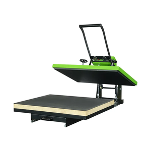 Lớn định dạng tự động mở 60cm 80cm Máy ép nhiệt 24x39 T-Shirt thăng hoa tranasfer Báo Chí với đầy đủ Slide-Out cơ sở - Product Image 2