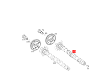 Eje de levas de admisión y cojinetes de calidad premium para Mercedes Benz M260 2.0T 260.920 A250 CLA250 GLA250 GLB250 OE A2600500000