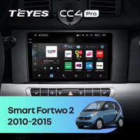 Teyes Cc4 Pro pour Mercedes Benz Smart Fortwo 2 2010 - 2015 CarPlay Radio Multimédia Stéréo Car Play Android Auto 2DIN Autoradio