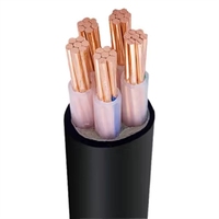 Cable de Alimentación de Bajo Voltaje YJV con Núcleo de Cobre, Certificado ISO9001, 0.6/1kV XLPE, para Uso Industrial y en Plantas de Energía