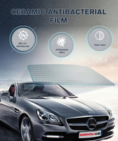 Premium 2mil Auto-Fenster-Sonnenschutzfolie 99% UV-Schutz Farbwechselnde PDLC-Technologie Kratzfeste Windschutzscheibenfolie