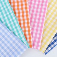 Bandeau pour femme à carreaux noués multicolores, accessoire de cheveux unique et tendance