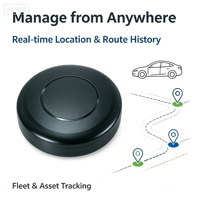 Localisateur de voiture portable WF401 avec support magnétique puissant, positionnement GPS WiFi LBS, batterie longue durée