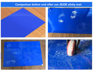 Tô Châu jejor Nhà máy cung cấp 30 dính Sheets dính bụi Collector lối vào tầng bảo vệ phòng sạch cửa Mat <span class=keywords><strong>Pads</strong></span> - Product Image 2