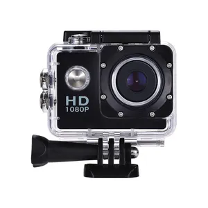 กล้องมินิแบบดั้งเดิมที่แท้จริง Full-HD 1080P การดำน้ำแบบกันน้ำและกล้องกีฬา