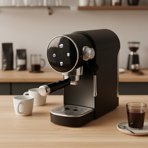 Machine à café expresso semi-automatique à commande numérique avec écran tactile intelligent pour la famille et l'hôtel, pour le café quotidien - Product Image 6