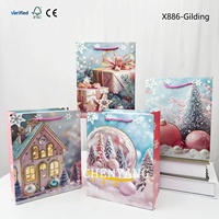 Promo Stok Kembali Premium Hot Bolsas Happy Mobile Tas Kertas Kado Kardus Kustom Glassine Grosir Natal