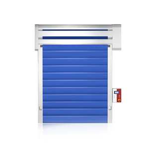 Porte rapide électrique à enroulement en PVC pour entrepôt, logistique et conservation alimentaire - Product Image 1