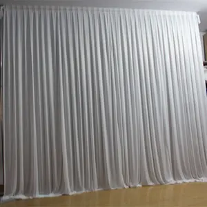 Rideaux de fond de mariage rideaux de scène Swag rideau de décoration de cadre de support pour événement de fête autres