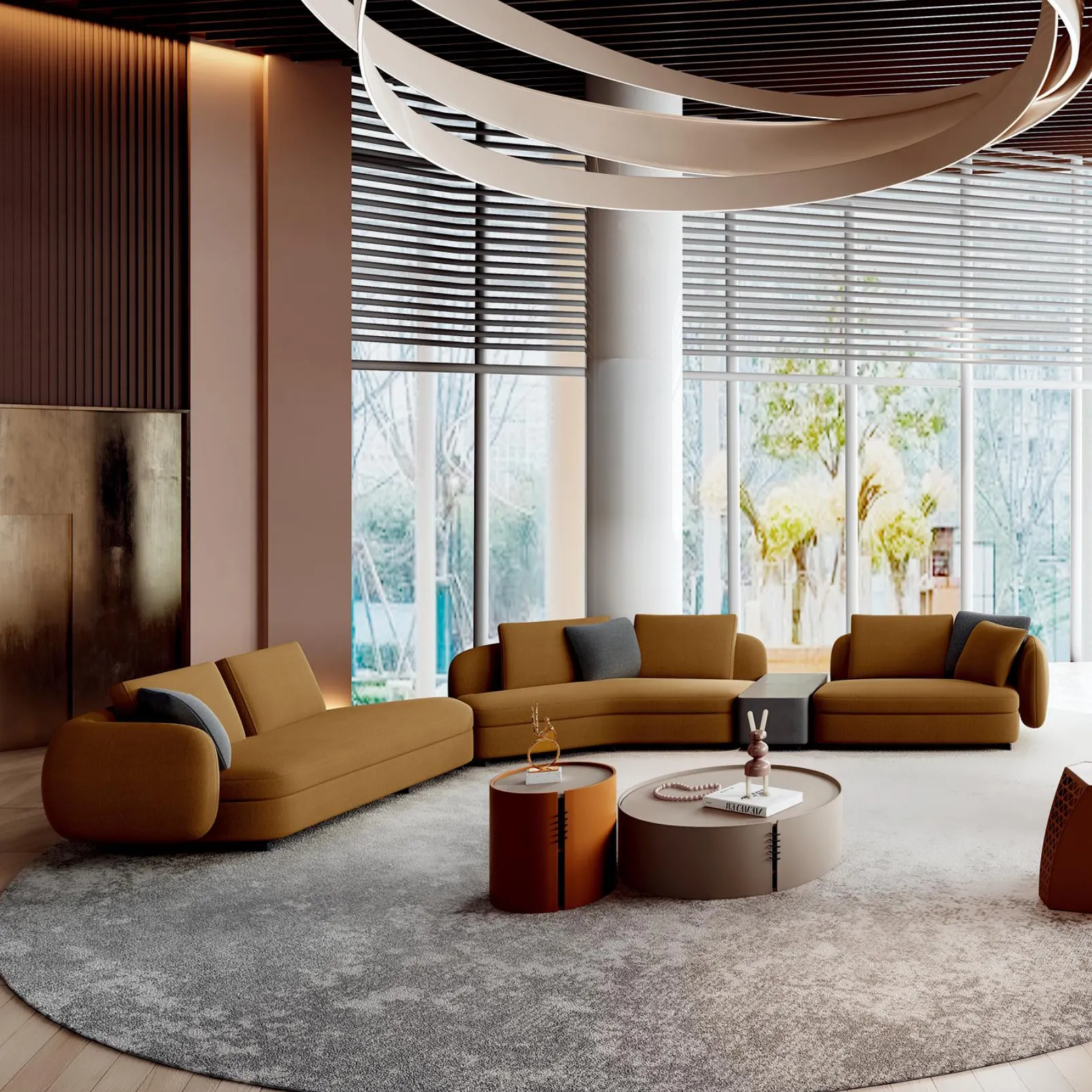Atacado mobiliário moderno mobiliário de escritório sofá sofá sofá macio estilo nórdico relaxante