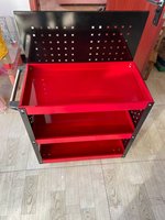 Chariot de rangement d'outils mobile à 3 niveaux très résistant, très vendu, avec roues, support OEM ODM OBM