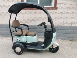 Bicicleta Eléctrica <span class=keywords><strong>de</strong></span> Tres <span class=keywords><strong>Ruedas</strong></span> Simplificada <span class=keywords><strong>para</strong></span> <span class=keywords><strong>Adultos</strong></span>, <span class=keywords><strong>para</strong></span> Condiciones <span class=keywords><strong>de</strong></span> Tráfico Concurrido - Product Image 3