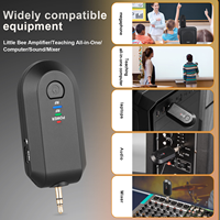 Microphone Lavalier sans Fil 2.4G Professionnel à Clipser sur Revers, Micro Cravate Sans Fil