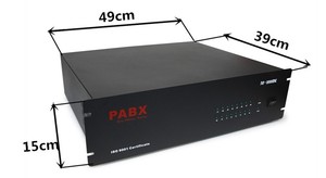 IKE TC-2000DK PBX Mạng Lưới Dịch Vụ Điện Thoại Trung Quốc Màu Đen Trao Đổi Chi Nhánh Tư Nhân PBX - Product Image 4