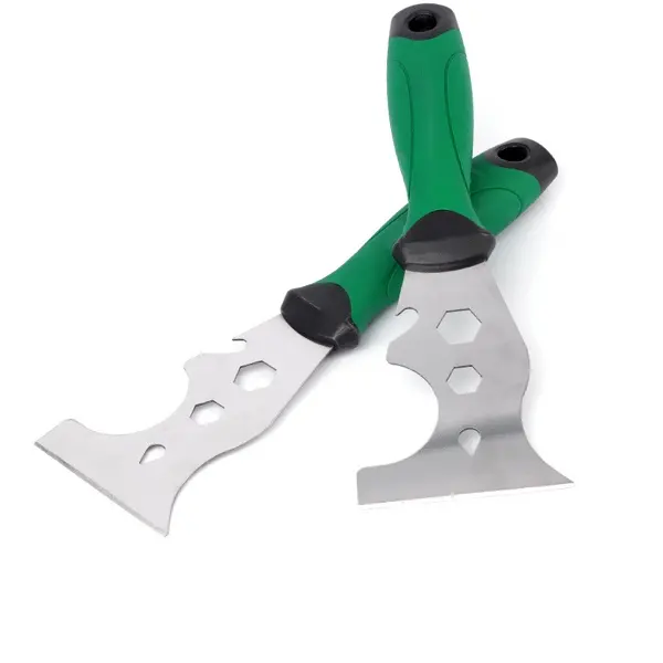Couteau à mastic multifonctionnel spatule en acier inoxydable grattoir multifonction nettoyage couteau à mastic truelle