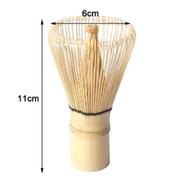 Accessoires de cuisine 100 poudre de thé vert Matcha fouet pour thé cérémonie japonaise bambou Chasen outil de thé brosse à thé