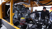 Équipement concret de pompe de remorque de HBT6013C-5S avec le moteur diesel Sanyi tout neuf