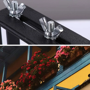 Bán Buôn Tùy Chỉnh Kim Loại Chân Đế L Góc Khung Hanger L Góc Tường Gắn Thép Chân Đế - Product Image 4