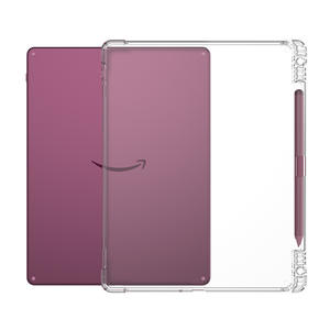 Étui transparent Colorsoft pour <span class=keywords><strong>Kindle</strong></span> Scribe, anti-chute, résistant aux chocs, en TPU souple, coque arrière pour e-book <span class=keywords><strong>Kindle</strong></span> Scribe 11 pouces avec porte-crayon - Product Image 4