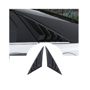 2 uds ABS estilo de carreras persianas de ventana lateral trasera accesorios de decoración Exterior Compatible con Hyundai <span class=keywords><strong>Elantra</strong></span> 2021 <span class=keywords><strong>2022</strong></span> 2023 - Product Image 1