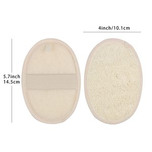 Éponges en <span class=keywords><strong>luffa</strong></span> naturelles, exfoliantes pour le corps, gants de bain doux avec tissu éponge pour la douche et le spa - Product Image 5