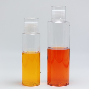 Wholesale Empty 150ml 200ml Flat Shoulder Skincare Toner Bottle Lotion <b>Plastic</b> Pet Shampoo Bottles Cosmetics Bottle with Top <b>Cap</b> - Product Image 4