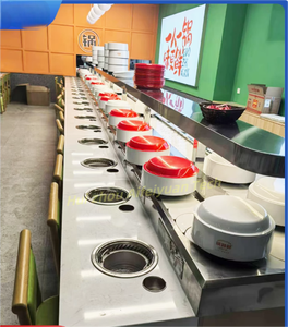 Nastro trasportatore del macchinario di controllo della velocità di rotazione per Sushi e Hot Pot Restaurant - Product Image 6