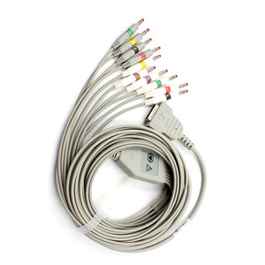 Compatible con el cable ECG GE Marquette con conector tipo banana, cable ECG de 10 derivaciones - Product Image 3