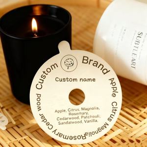 Nắp Chống Bụi Cảnh Báo Nến Thương Hiệu Thẻ Kraft In Logo Cá Nhân Tráng Cao Cấp Tùy Chỉnh - Product Image 4