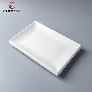 <span class=keywords><strong>Assiette</strong></span> plate rectangulaire pour dîner et sushis, en céramique, avec impression, pour hôtel, <span class=keywords><strong>assiette</strong></span> en céramique, taille personnalisée 8-16 pouces, logo personnalisé - Product Image 3