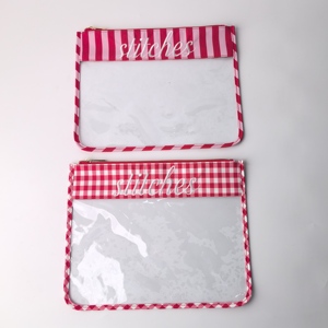 Borse <span class=keywords><strong>Organizer</strong></span> Trasparenti per Progetti di Ricamo a Punto Croce di Grandi Dimensioni Personalizzabili, Borse Portaoggetti Stampate, Pochette in Tela, Plastica e PVC con Cerniera per Trucchi - Product Image 2