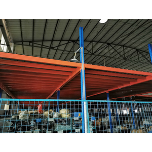 Kệ phong cách công nghiệp có thể điều chỉnh Heavy Duty nhà máy Thép nền tảng lưu trữ lửng giá kho kệ - Product Image 1