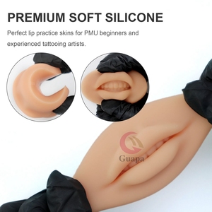 Vendita calda più nuovo trucco permanente Silicone 3D pratica labbra bocca della pelle aperta per tatuaggio Microshading Microblading Academy - Product Image 5