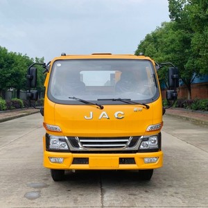 Mini JAC 2 Ton <b>Flatbed</b> Towing <b>Truck</b> 4x2 Slidebed Wrecker for City Road Rescue - Product Image 5