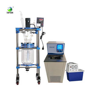 Reactor químico grande de vidrio revestido de 150L para lote industrial - Product Image 3