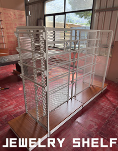 Hiện đại nhanh thời trang trang sức hiển thị giá dễ dàng lắp ráp bán buôn gỗ tóc Clip đứng cho hợp thời trang Sản phẩm hiển thị - Product Image 6