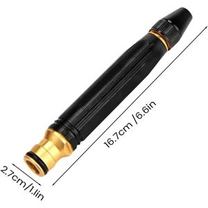 KQBNHV High Pressure Hose Nozzle Brass Car <b>Washer</b> Direct <b>Jet</b> Stream Garden Water Spray Head for Car Washing Patio Cleaning - Product Image 6