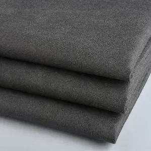 Eco-Friendly Faux Leather Fabrics Fireproof Flame Retardant Leather Microfiber Leather For Interior Decoration Upholstery
