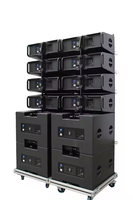Caisson de basses CVR de bonne qualité double 10 pouces Line Array 18 pouces Grand boîtier de haut-parleurs d'extérieur