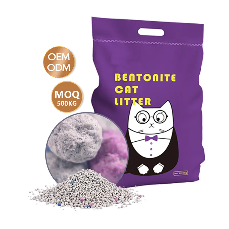 Eco-friendly Less Dust Strong Clumping Cat Litter