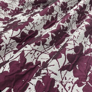 Tissu en brocart Floral de luxe, étoffe Jacquard pour confection de robes de Style français - Product Image 2