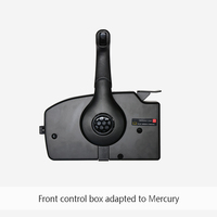 Caja de Control Remoto Universal para Motor Fuera de Borda, Montaje Frontal/Lateral, para Motores Yamaha, Mercury, Suzuki y Honda