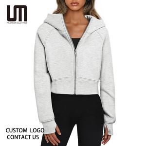 <span class=keywords><strong>Felpa</strong></span> Casual da <span class=keywords><strong>Donna</strong></span> con Cappuccio e Zip a Maniche Lunghe Liu Ming, Logo Personalizzato, Moda Autunno Inverno - Product Image 1