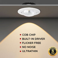 Spot LED encastré moderne à haute luminosité, sans scintillement, dimmable, européen, 6W, 3 températures de couleur sélectionnables, carré, pour intérieur, chambre à coucher