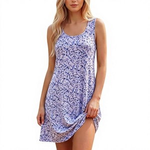 Débardeur long pour femme 100 % coton, brodé, personnalisé, dos nageur, confortable et respirant, haute qualité, vente en gros, promotion estivale - Product Image 4
