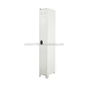<span class=keywords><strong>Barato</strong></span> y hermoso armario de una sola puerta de metal utilizado para dormitorio - Product Image 1