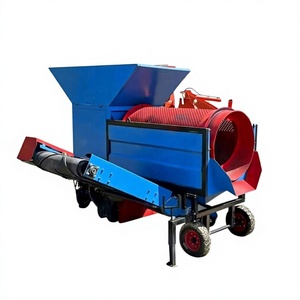 High Efficiency <b>Small</b> Trommel Screen Circular Aggregate Stone Screening Rotating Sieve Machine Sand Gravel Rotary Drum Screening - Product Image 2