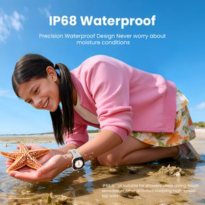 Lagenio สมาร์ทวอทช์4G สำหรับวัยรุ่น Ai, นาฬิกาอัจฉริยะมี GPS/WiFi ระบุตำแหน่งวิดีโอคอล SOS แอนดรอยด์8.1 AMOLED Display IP68อัจฉริยะกันน้ำ - Product Image 5