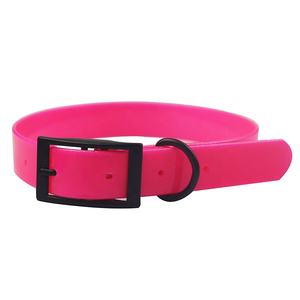 Colorato eco-friendly TPU collare <span class=keywords><strong>cane</strong></span> impermeabile uretano Pet collare personalizzato rivetto solido direttamente prodotto - Product Image 3